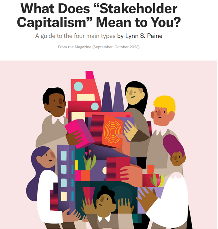 What Does "Stakeholder Capitalism" Mean to You?