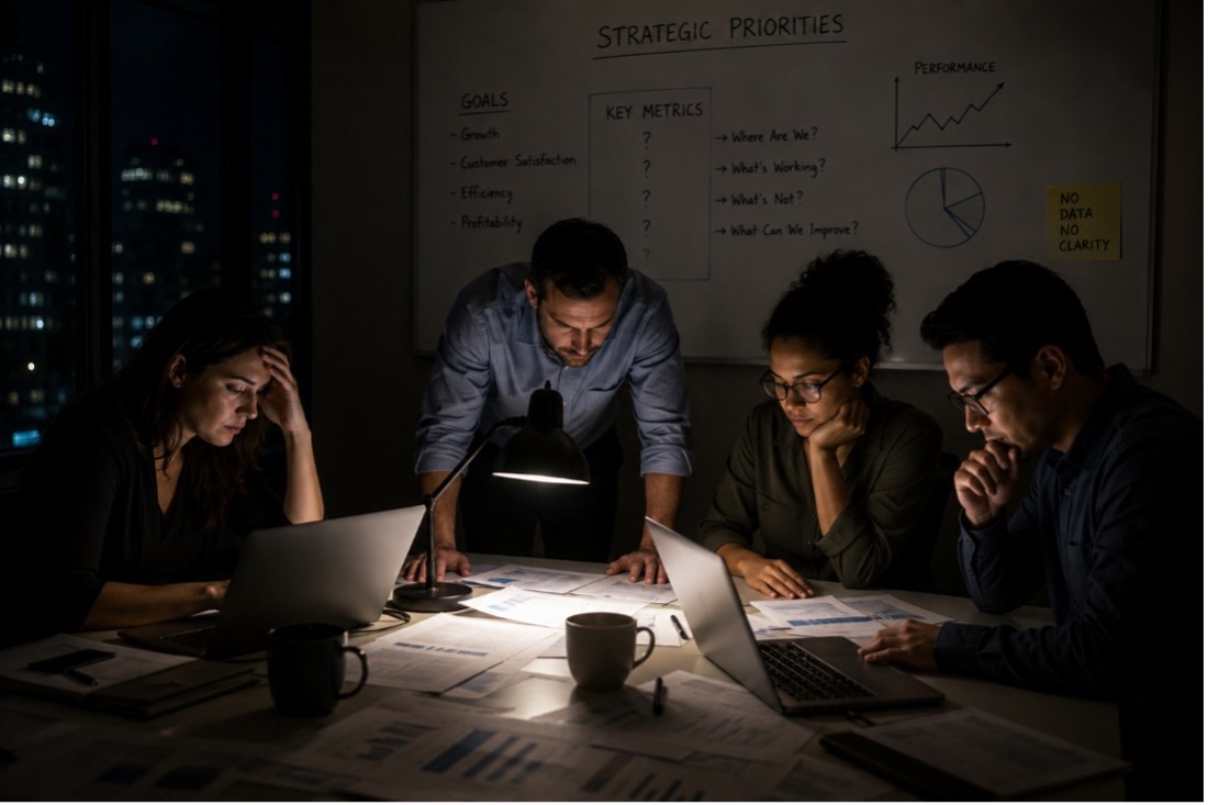 people working